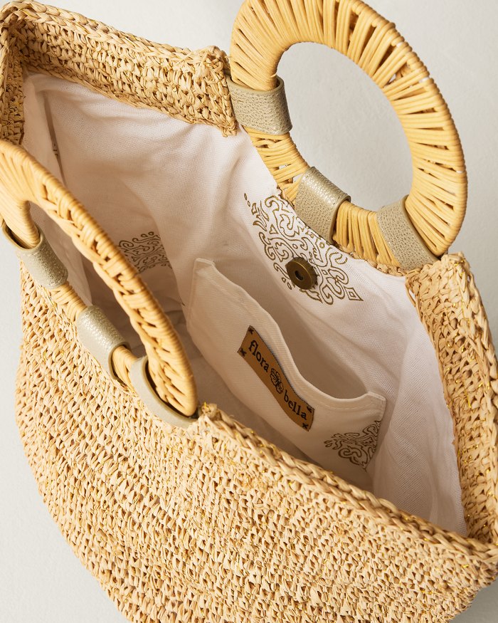Gili Large Crochet Raffia Tote