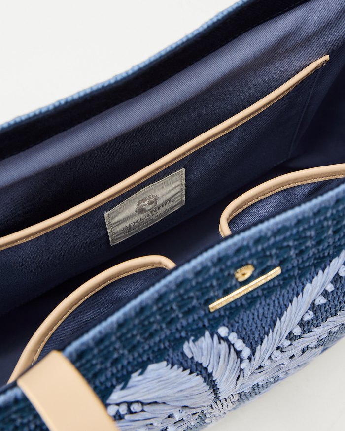 Ogeechee Blue Palm Beach Tote
