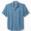 Geo Twist Silk Camp Shirt
