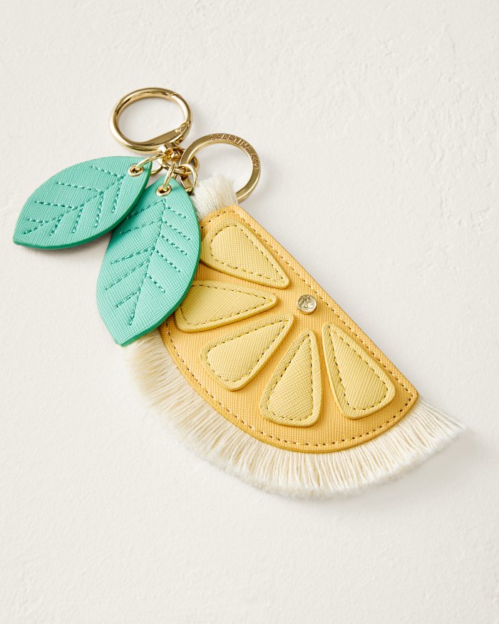 Lemon Icon Keychain