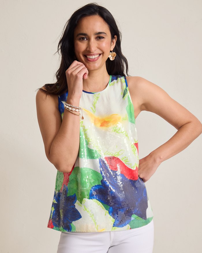 Penney Blooms Embellished Top