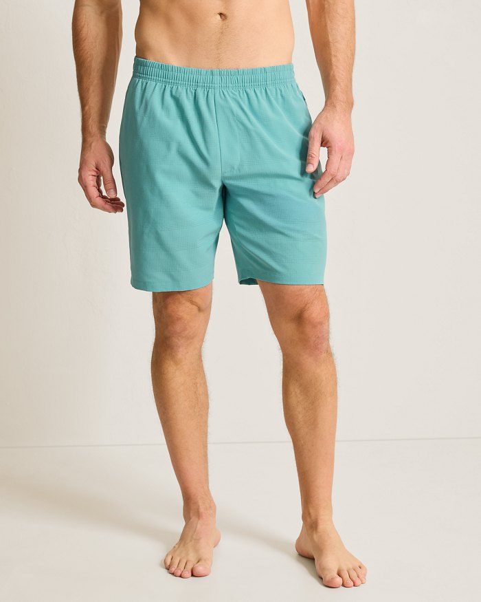 Huntington Bay E-Waist Hybrid 8-Inch Shorts