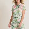 Coastalina Linen Garden Villa Camp Shirt
