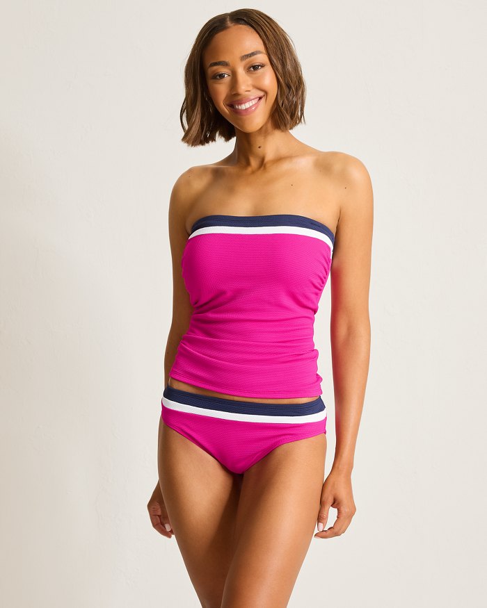 Island Cays Colorblock Bandini Top