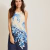 Flora Fresco Silk Shift Dress