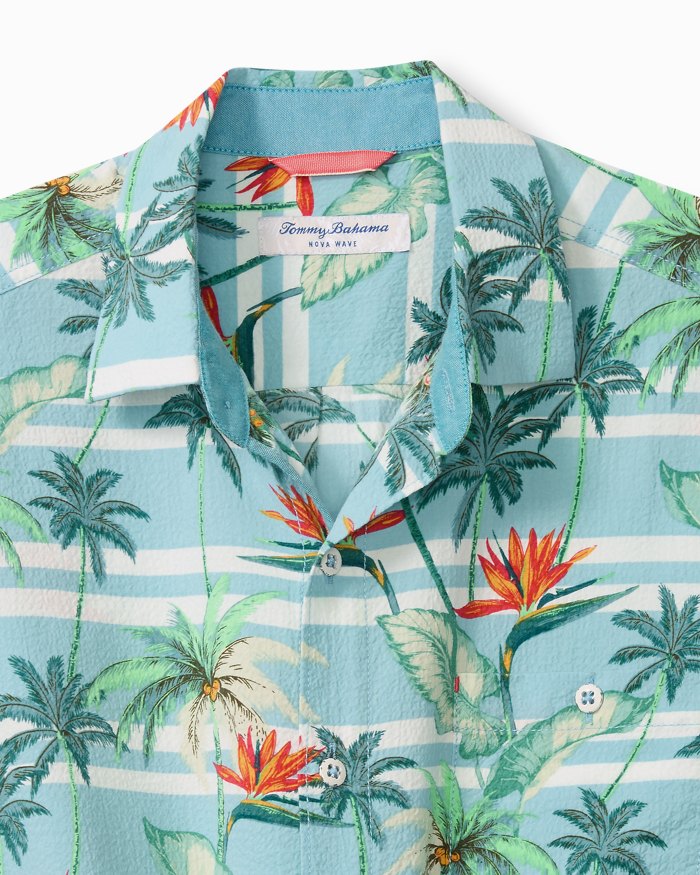 Big & Tall Nova Wave Palmero Stripe Shirt
