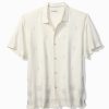 Pina Palms Embroidered Silk Camp Shirt