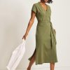 Islandscape Jersey Midi Dress