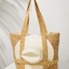 Raffia Traveler Tote