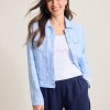 Two Palms Palmbray Clean-Edge Linen Jacket