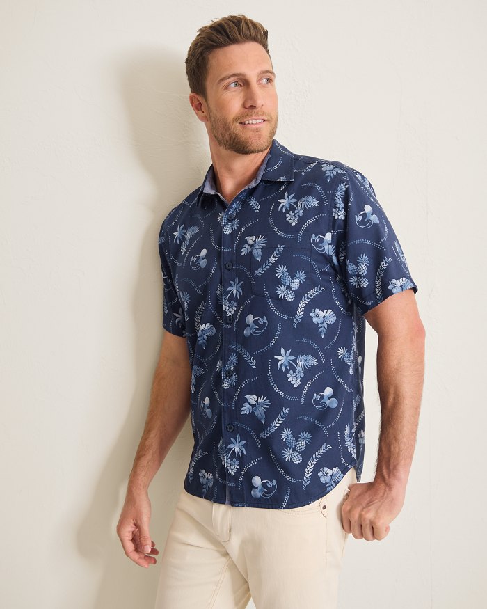 Disney Tortola Mickey Mouse Camp Shirt
