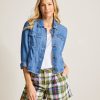 Chambray O'Lei Linen-Blend Jacket