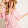 Geo Jacquard Midi Coverup Dress