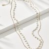 Pearl Island Double-Layered Necklace