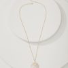 Moments in Paradise Mother of Pearl and Shell Pendant Necklace
