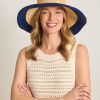 Lucia Crochet Raffia Packable Sun Hat