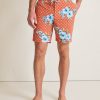 Big & Tall Baja Medallion Blooms Boardshorts