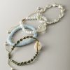 Lagoon Mixed Materials Bracelet Set